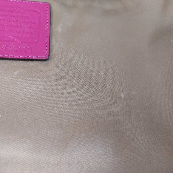 Coach F23901 Pink Daisy Leather Mia Leather Crossbody Bag - Picture 10 of 15